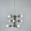 Ексклюзивна люстра в трендовому кольорі корпусу Satin Nickel