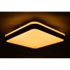 Світильник GLOW матовий 60W 39 см діаметр 3000К-6500К з ДК горіх