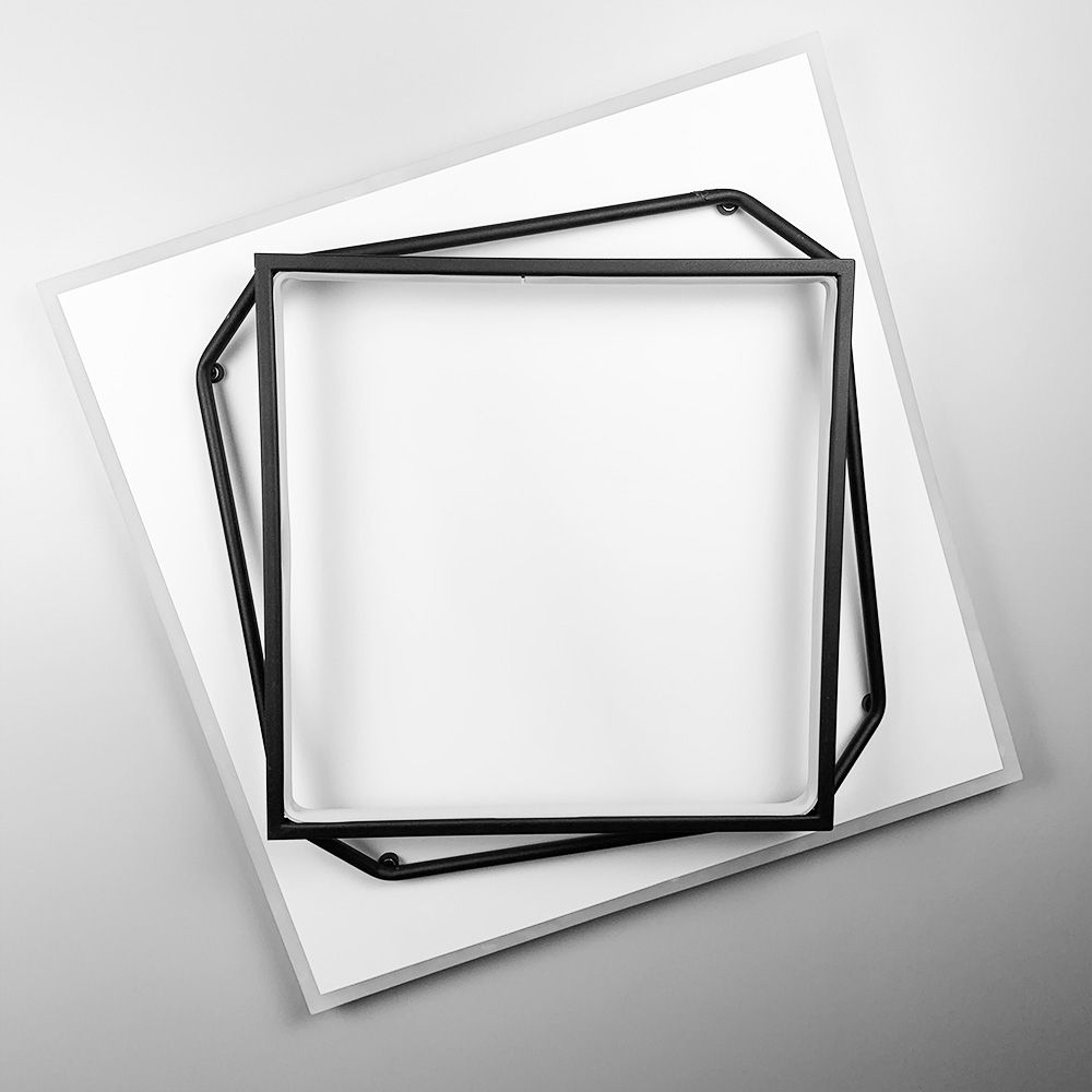 Стельова світлодіодна люстра квадрат SQUARE 73w