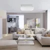 Люстра підвісна світлодіодна з пультом STELLA 100W WHITE біла