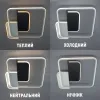 Світлодіодна люстра з пультом CODE 70W квадрат
