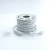 Гнучка вологостійка світлодіодна стрічка біле світло DYVOSVIT 120 W 20 м IP65