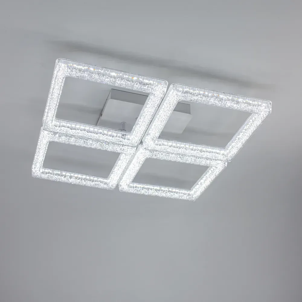 Світильник світлодіодний квадрат OBRII ICE 65 W Ø 46.5 см