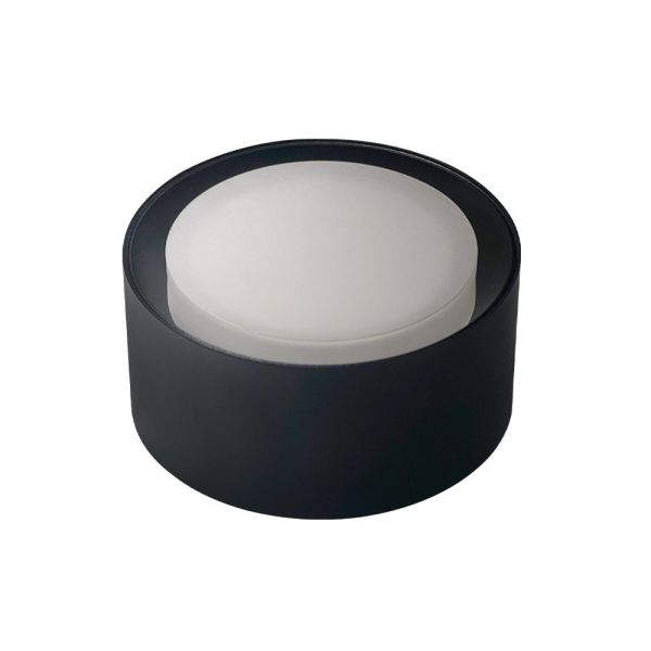 Cвітильник точковий накладний CAPRI GX53 IP20 круг чорний