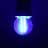 Led лампа FILAMENT  G45  2W, цоколь E27, синій