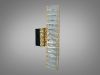 Бра LED кришталеве 8Вт золото сучасний дизайн Ø 34 см D88010/B-320G