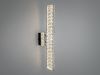 Настінне бра LED з кришталем хром 15 Вт Ø 45 см D88011/B-450CH