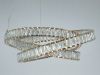 Підвісна кришталева золота LED люстра Ø 60 см D8875/600G