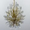 Кришталева золота люстра Lily Buds на 9 ламп MD 8058 S Gold