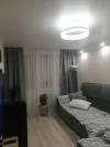 Люстра підвісна біла світлодіодна з пультом STELLA ICE 80W та додатком для телефону