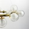 Підвісний світильник Bubble Round у золотому корпусі