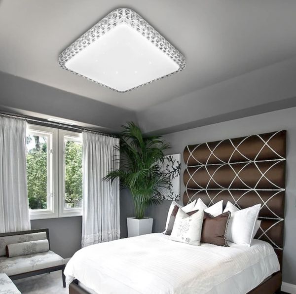 LED Світильник квадратний зоряне небо 70W з пультом