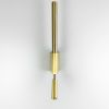 Бра сервї Mantra Torch у золотому кольорі з вимикачем на корпусі