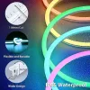 Гнучка вологостійка світлодіодна стрічка DYVOSVIT RGB 10W 5 м IP65