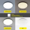 LED Світильник MOON Ø 38 см 50 Вт білий з срібним