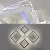 Люстра світлодіодна з пультом та додатком для телефону OVAL ICE RGB 75W