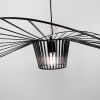 Підвісна LED люстраVERTIGO NOVA MJ 192-800 BK у чорному корпусі