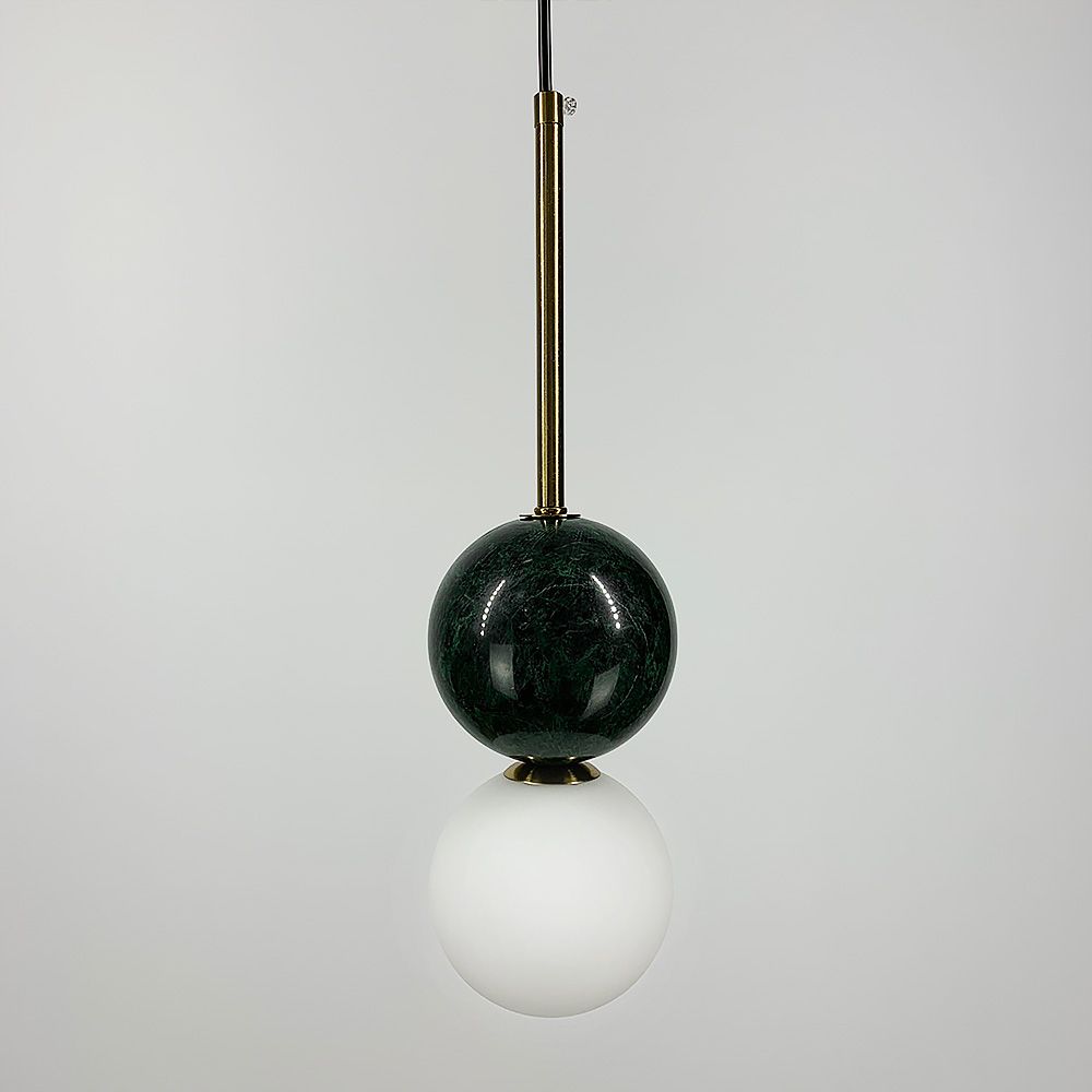 Підвіс DALT із смарагдовим мармуром в стилі Ар-деко SC 5/1 GR