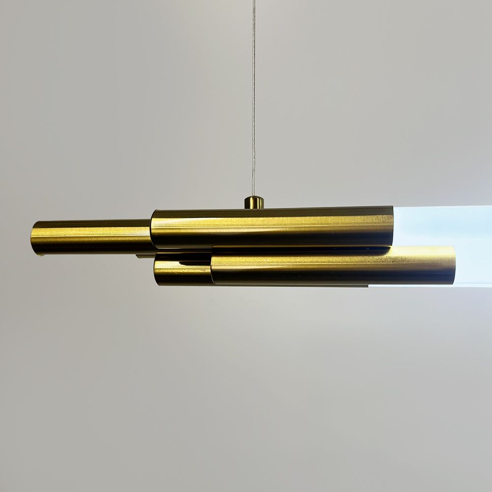 Латунний трубчастий LED світильник у корпусі 150 см MJ351-1500L AB