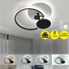 Смарт світильник світлодіодний ECLIPSE 75W 3R білий+чорний круги