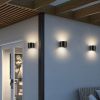 Архітектурний фасадний LED світильник ECLIPSE-R 12W IP65 чорний