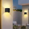 Архітектурний фасадний LED світильник ECLIPSE-R 12W IP65 чорний