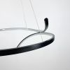 Світильник GIRO SU LED у чорному каркасі Ø 80 см SG4-800 BK