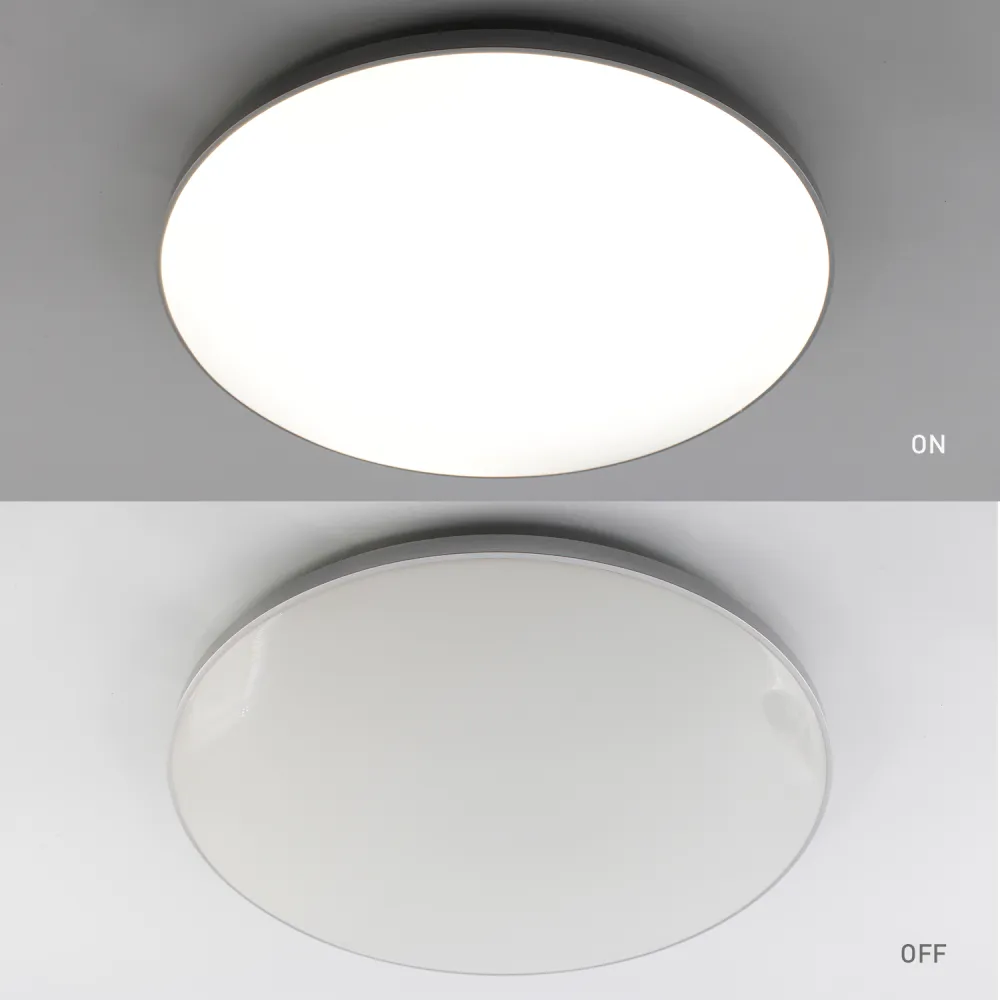 LED Світильник MOON Ø 38 см 50 Вт білий з срібним
