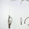 Підвісна люстра в корусі бронза на 6 ламп