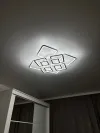 Люстра світлодіодна з пультом та додатком для телефону Tetra twist 165W біла