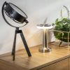 Настільна світлодіодна лампа на акумуляторі GTV DECOR MONUM 3W 3000K срібна