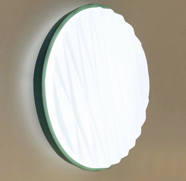 LED Світильник матовий 56W з пультом у зеленому корпусі