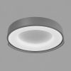 Стельовий LED-світильник у сірому корпусі на три режими Ø50х12 см 1906C-500 Grey