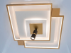 Світильник світлодіодний золотий 5533WH+G dimmer 70W Ø 51 см