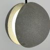 Підвісний бетонний світильник у вигляді кулі MOON CONCRETE