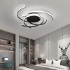 Led люстра з пультом керування Ø 55 см 2557BK dimmer на 3 режими освітлення