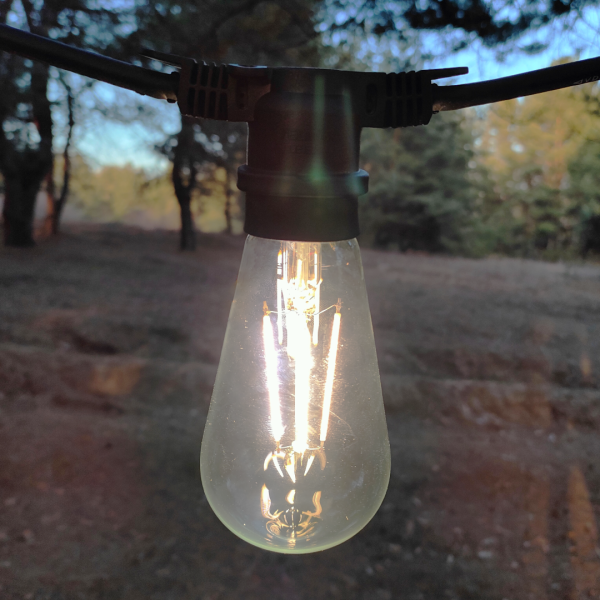 Led лампа FILAMENT 8W ST64, цоколь E27, температура 4100K
