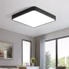 Світлодіодна люстра ONIX 90W квадрат чорного кольору