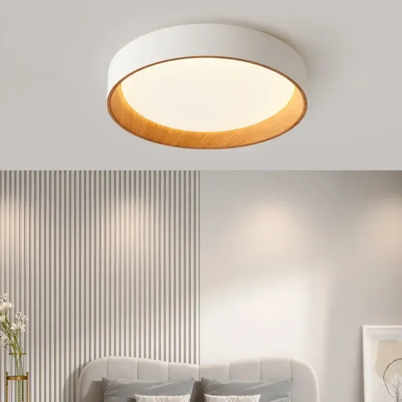LED Світильник AL5087ARD ALMOND Ø 49 72Вт білий дерево метал