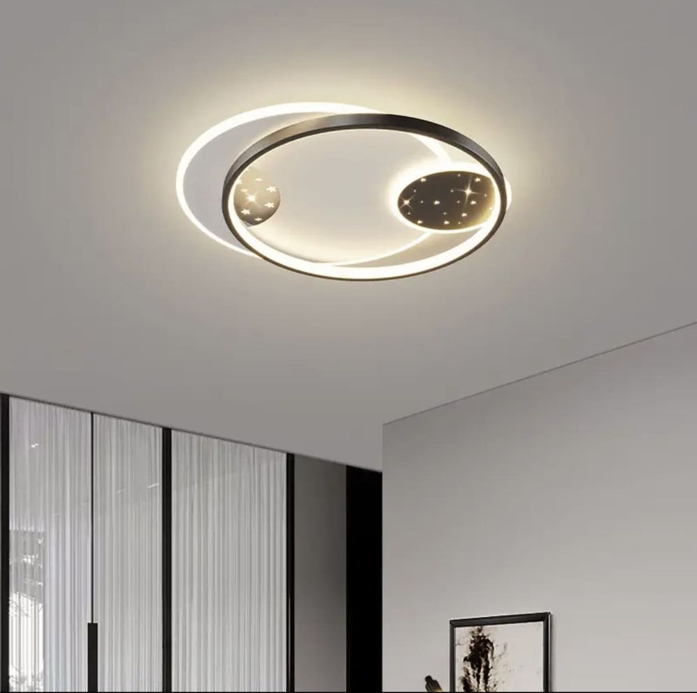Неймовірний стельовий LED-світильник з подвійним кільцем MJ 45-500