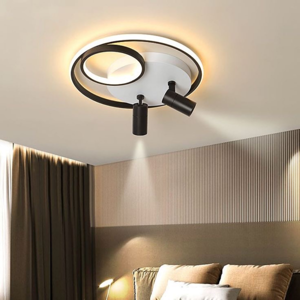 Сучасна люстра із направляючими спотами MJ 52/2+LED