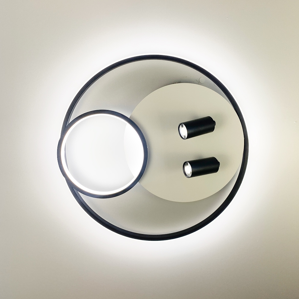 Сучасна люстра із направляючими спотами MJ 52/2+LED