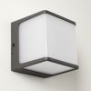 Світильник фасадний вуличний LED архітектурний світильник CUBE 8W 4200K IP65 чорний