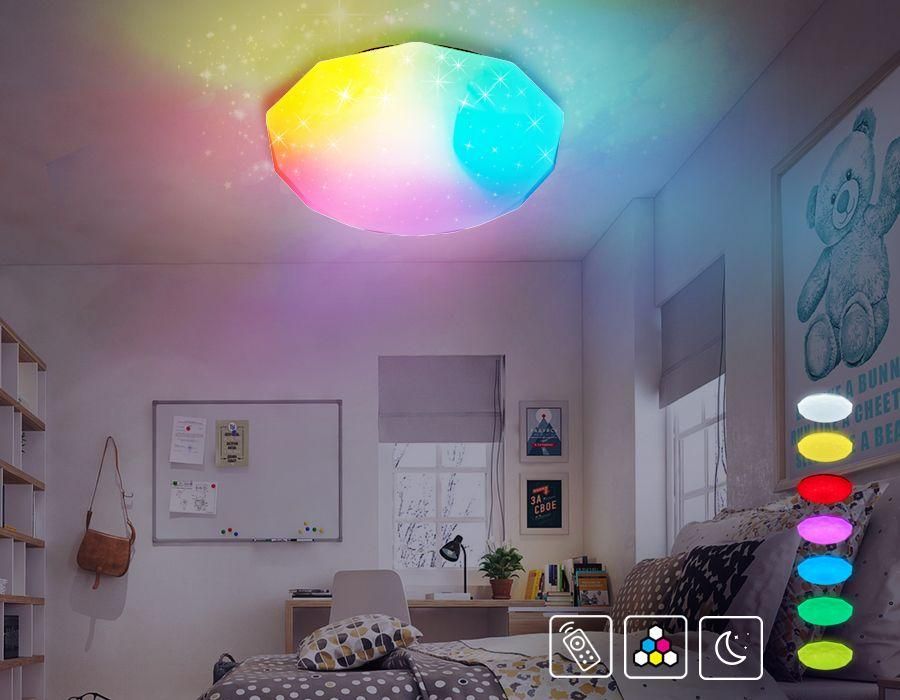 DIAMANT зоряне небо 60W Ø 39.5 см 3000К-6500К RGB з пультом