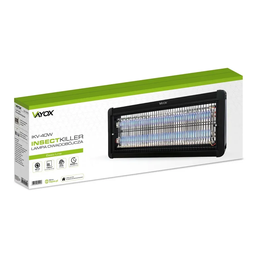 Знищувач від комах до 180 м2 VAYOX IKV-40W Польща