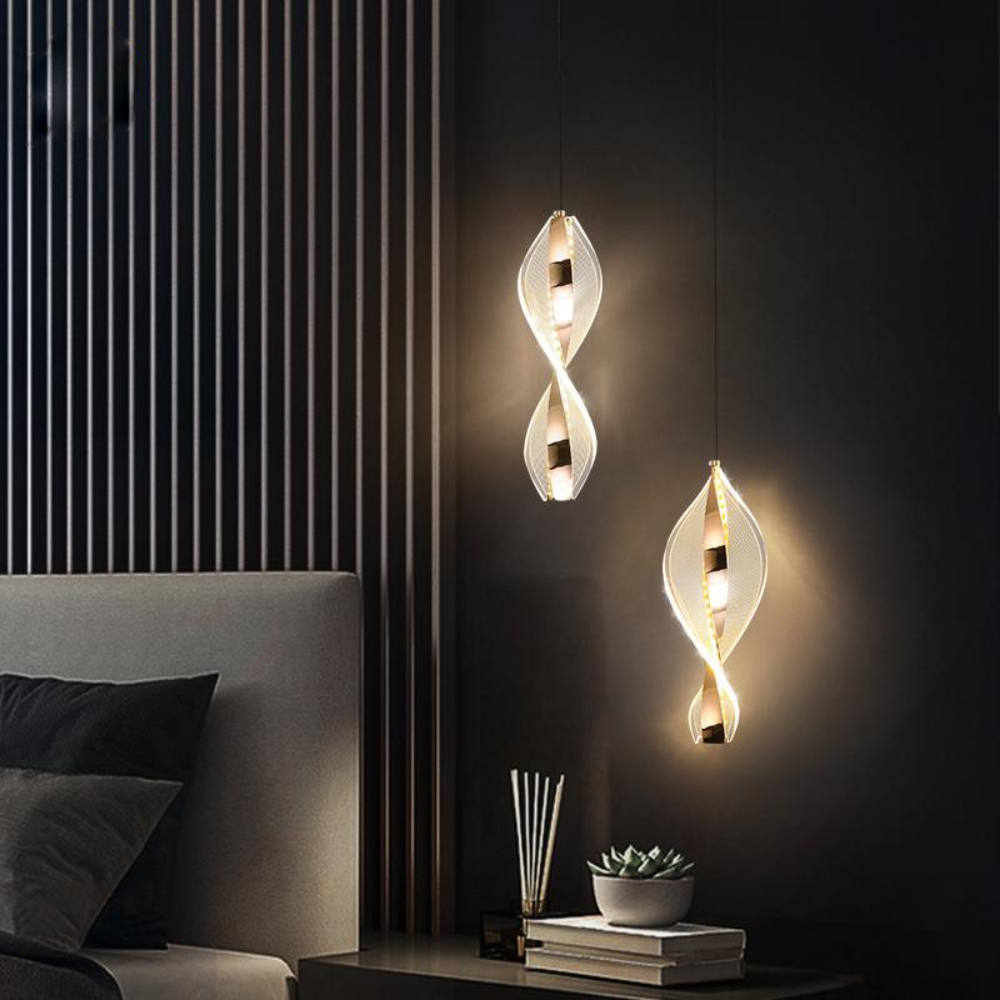 Декоративний підвіс led золотий 8624/1FG 16W