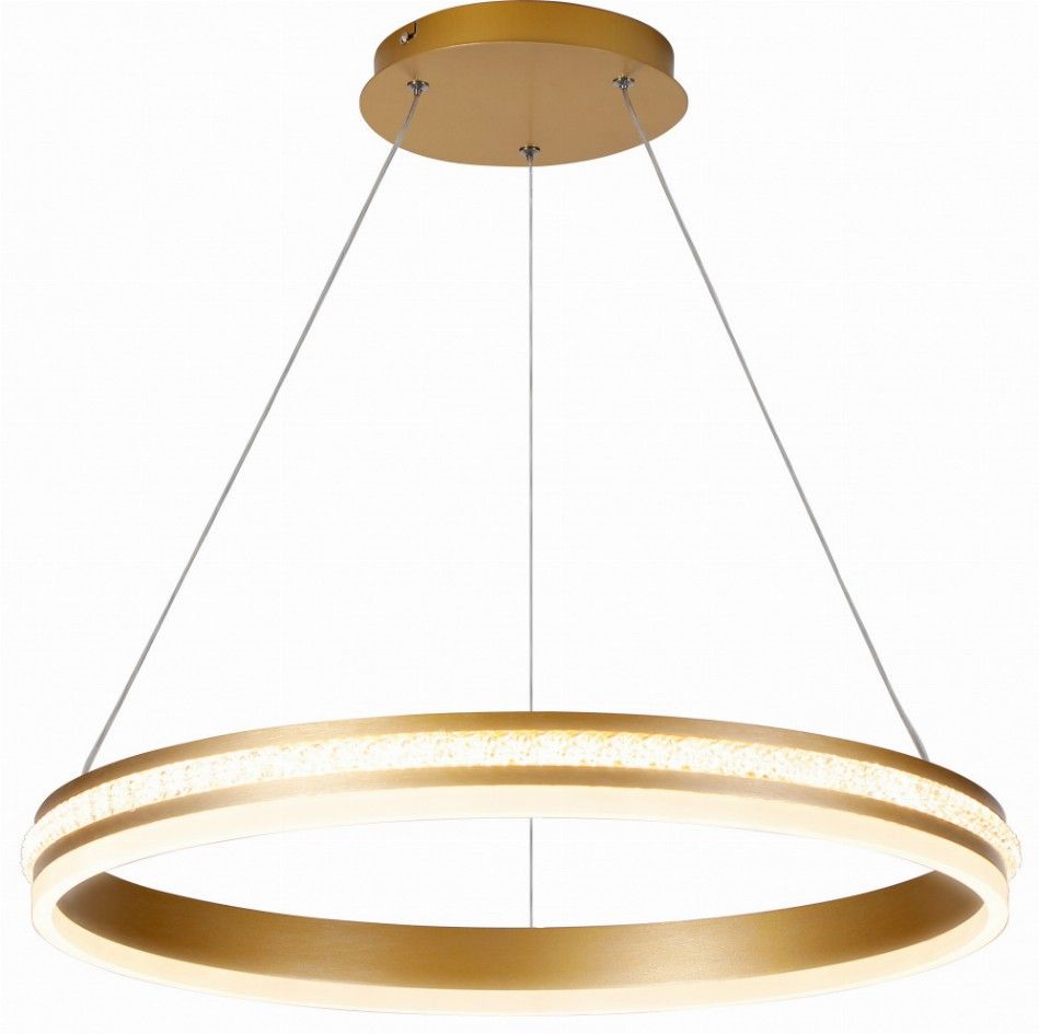 Люстра підвісна світлодіодна AL6610 SHINE LEVITATION 50W золото