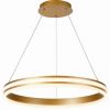 Люстра підвісна світлодіодна AL6610 SHINE LEVITATION 50W золото