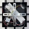 Стельова видовжена люстра ROVENA 75W 4L BLACK з пультом та мобільним додатком Ø 85 см