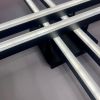 Стельова видовжена люстра ROVENA 75W 4L BLACK з пультом та мобільним додатком Ø 85 см